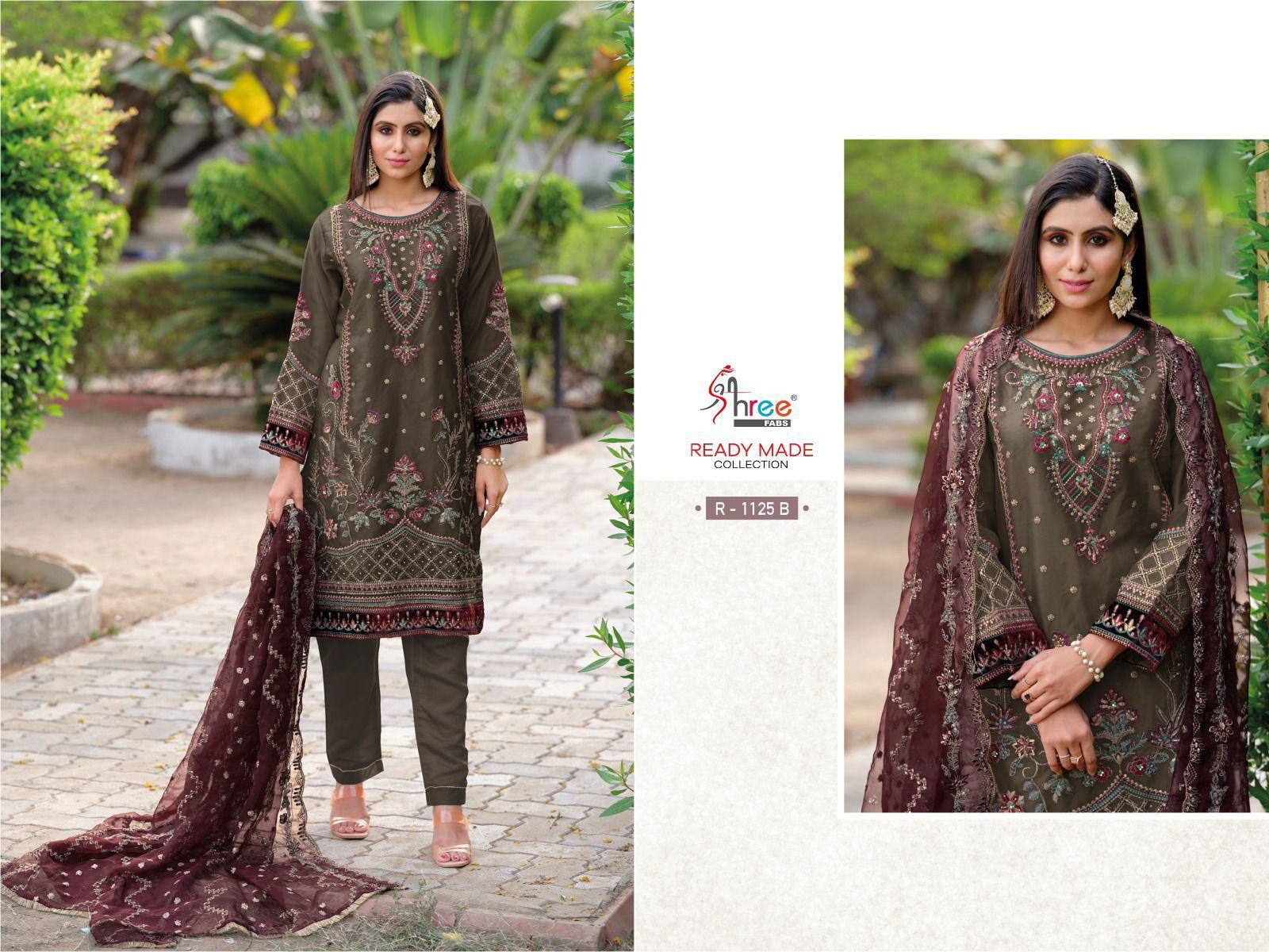 R 1125 By Shree Fabs Pakistani Salwar Suits Catalog